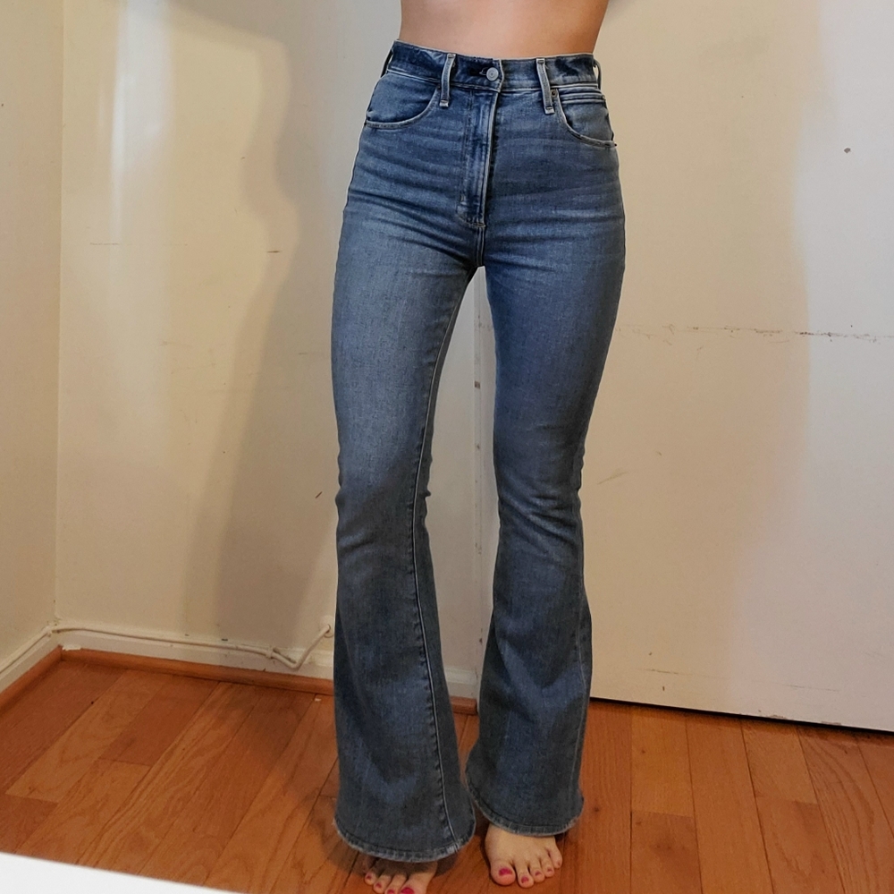 A&F flare jeans
